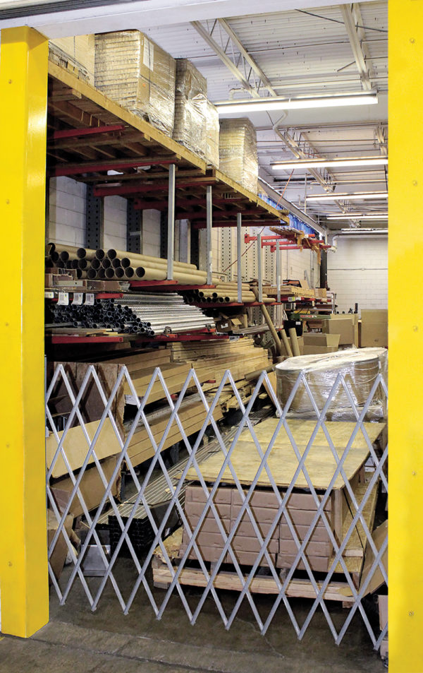 Folding Security Gates