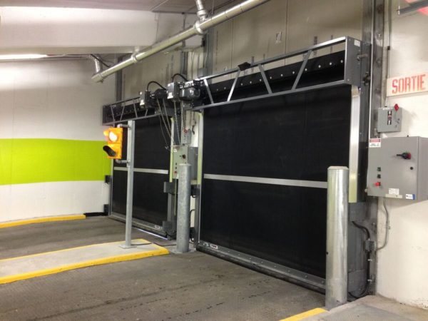 High Speed Rubber Doors (Parking Garage)