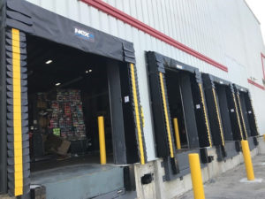 weather seals industrial doors installations