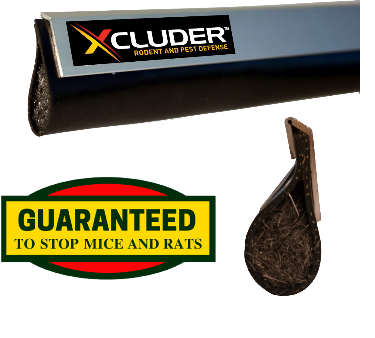 Xcluder® Pest Control Door Sweeps - NEX Industrial Supplies Inc