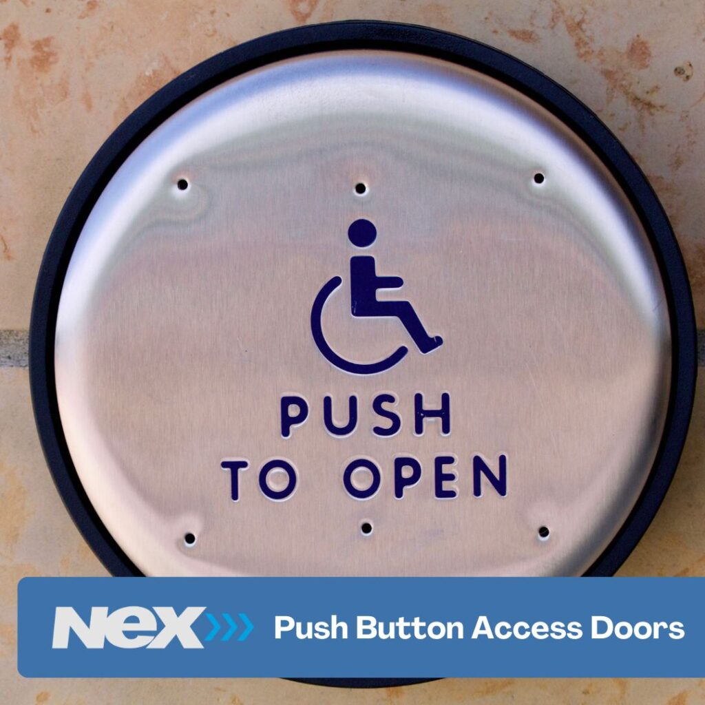 NEX Industrial’s Push Button Access Doors | Revolutionizing Access