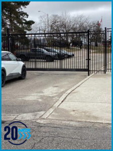automated gate and perimeter fencing