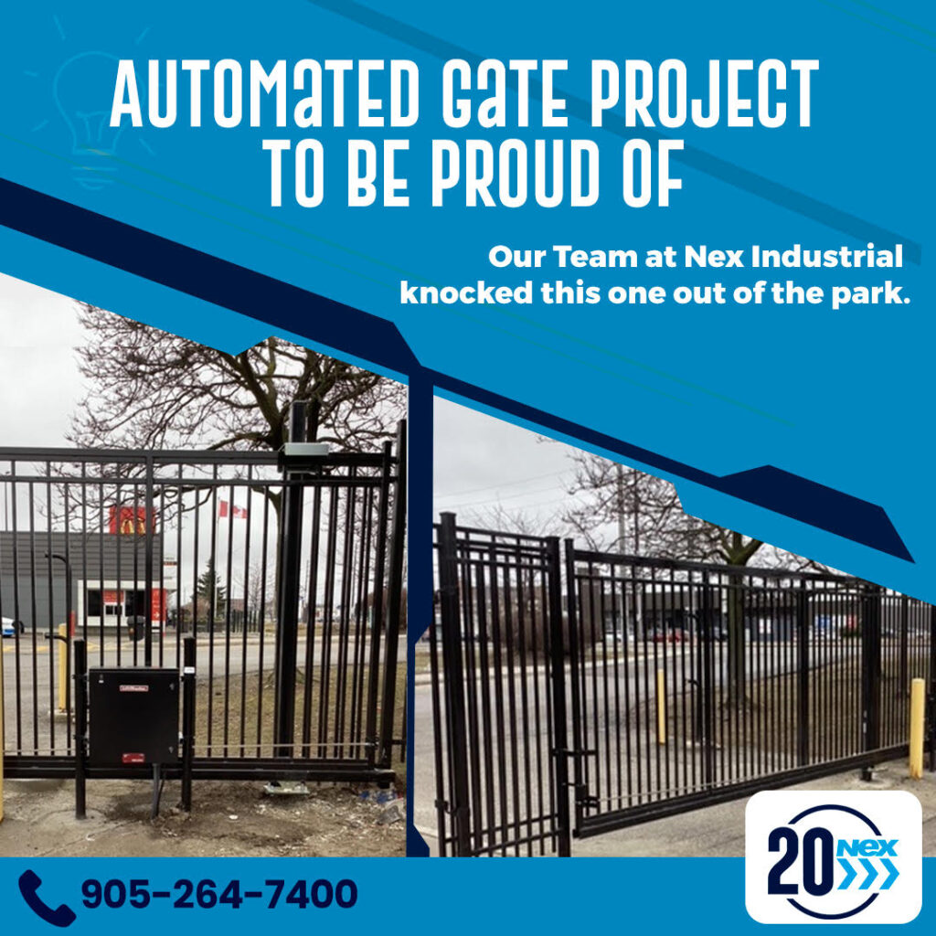 Nex Industrial’s Latest Automated Gate Project | Elevating Security and Style
