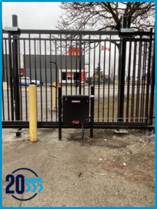 automated gate and perimeter fencing